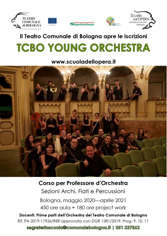 Locandina Orch 20 Brani Selezione Corso Professore Fiati e Percussioni